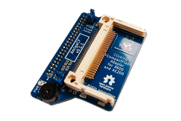 AmigaCF - CF-adapter med kliklyde