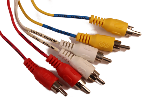 SCART to RCA AV cable