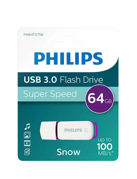 USB 3.0 Flashdrive, 64 GB, Philips