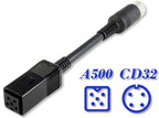 Amiga 500 to CD32 PSU Adapter Cable