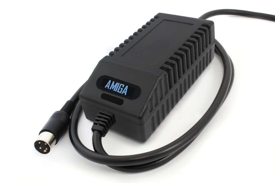 Amiga CD32 Power Supply with OLED Screen (EU plug)