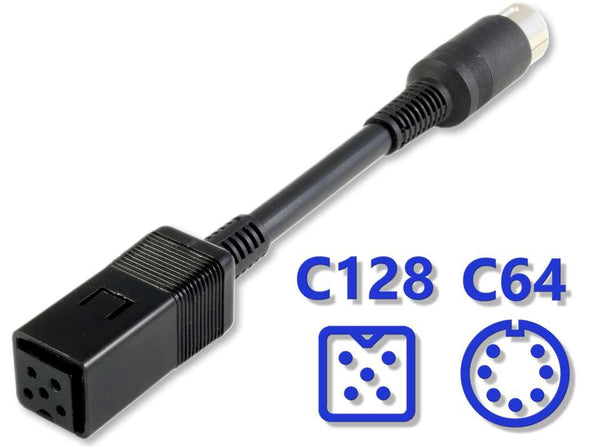 C128 to C64 PSU Adapter Cable