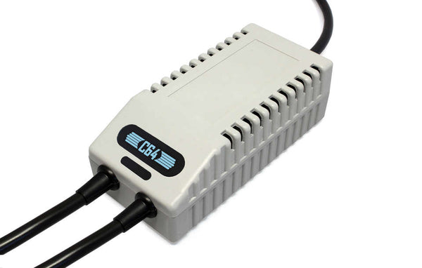 Dual C64 / VIC-20 + Floppy Drive Power Supply with OLED Screen