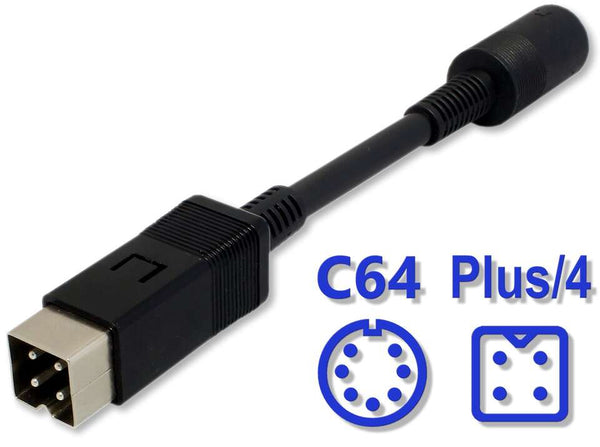C64 to Plus/4 PSU Adapter Cable