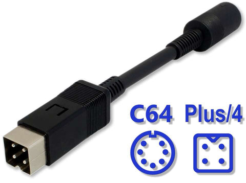 C64 to Plus/4 PSU Adapter Cable