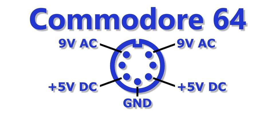 C64/VIC-20-strømforsyning