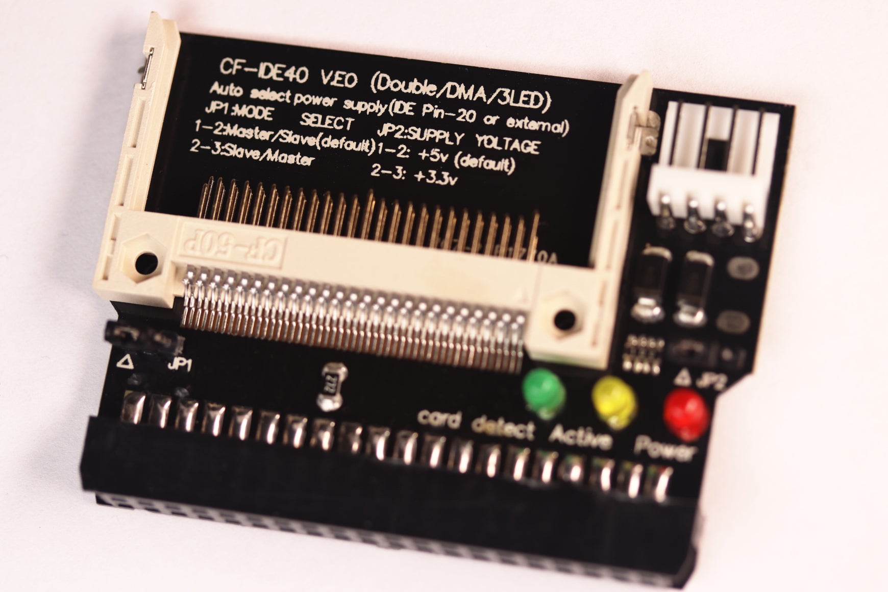 Adattatore CF Compact Flash A IDE 40 Pin - Convertitore Per Hard Disk 3.5 Pollici - Foto 3