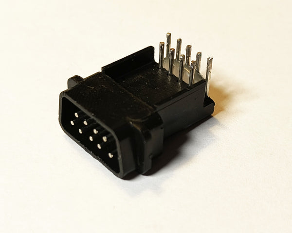 DB9 Angled Male Connector
