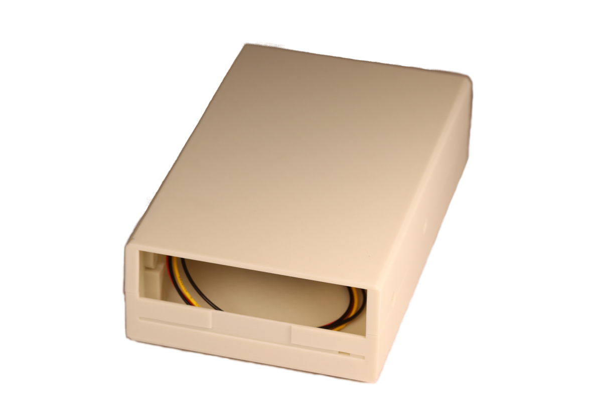 Greaseweazle v4.1 mounted in 3.5" drive enclosure