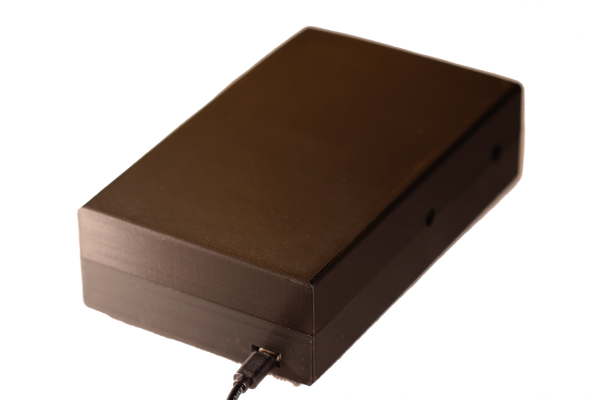 Greaseweazle v4.1 mounted in 3.5" drive enclosure