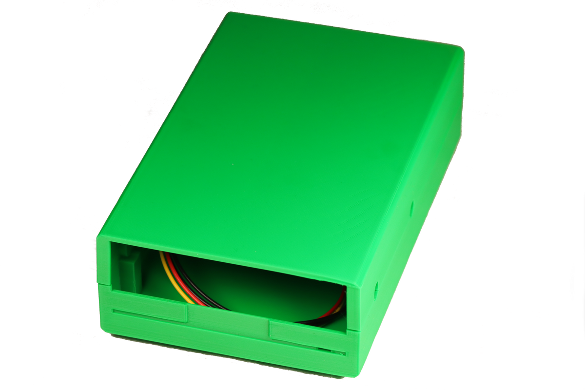 Greaseweazle v4.1 mounted in 3.5" drive enclosure