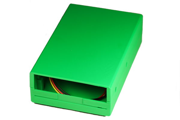 Greaseweazle v4.1 mounted in 3.5" drive enclosure