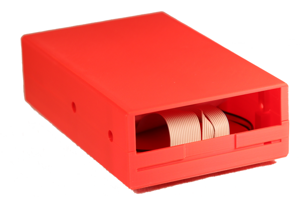 Greaseweazle v4.1 mounted in 3.5" drive enclosure