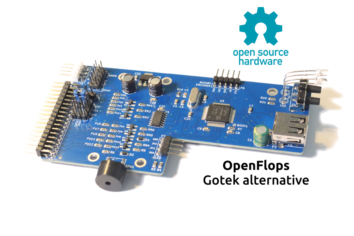 OpenFlops (Gotek) Floppy Disk Drive Emulator