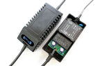 Commodore Plus/4 Power Supply with OLED Screen (EU plug)