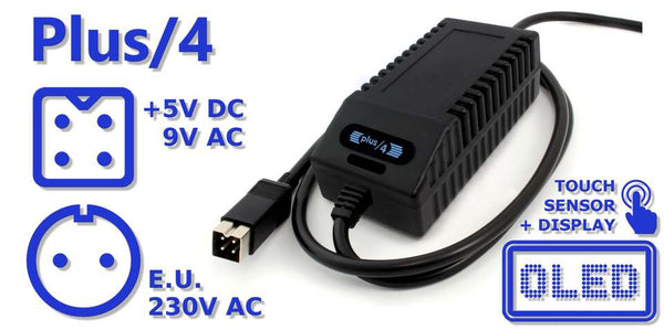 Commodore Plus/4 Power Supply with OLED Screen
