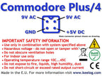 Commodore Plus/4-strømforsyning