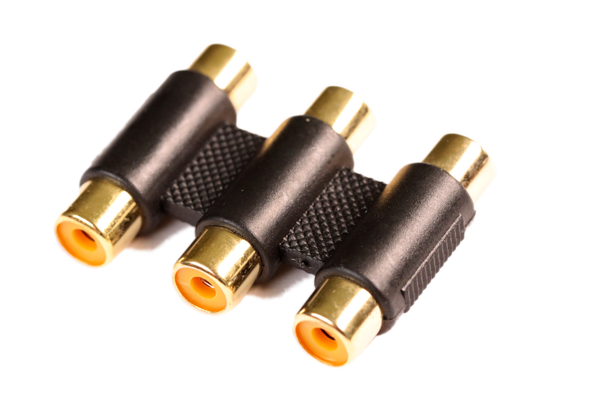 RCA Coupler ×3