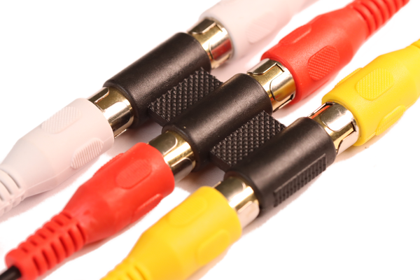 RCA Coupler ×3