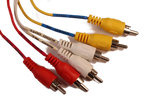 SCART til RCA-AV-kabel