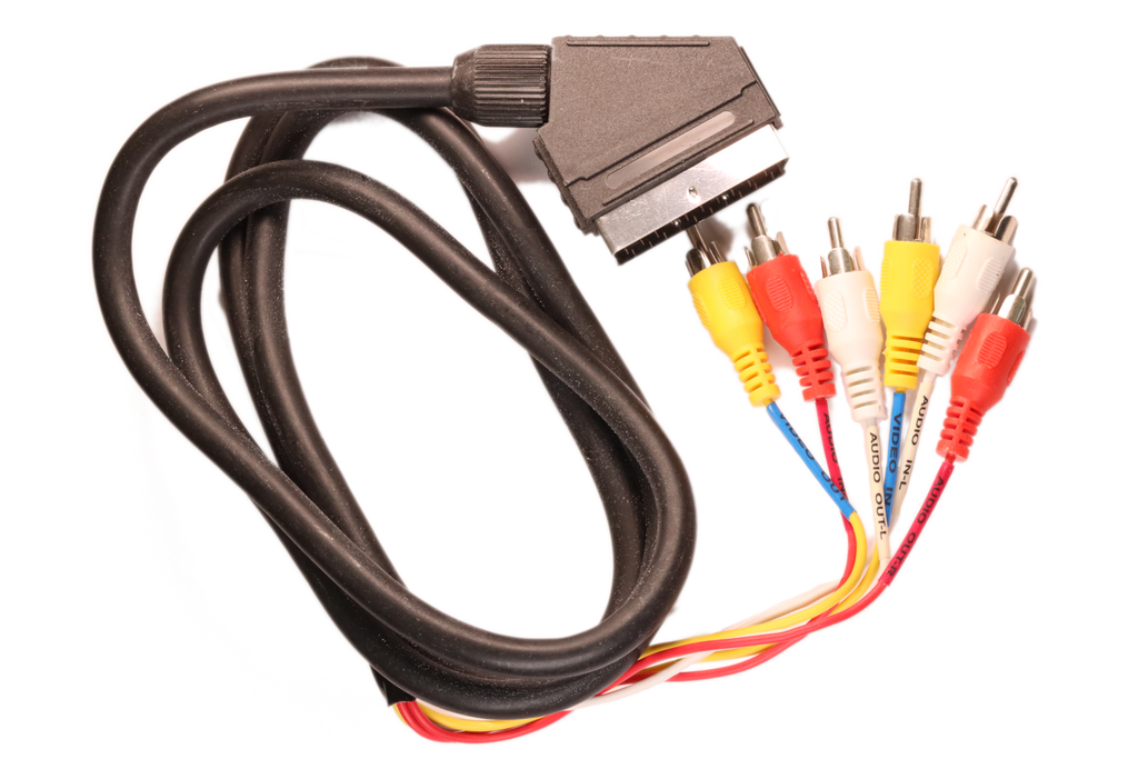 SCART til RCA-AV-kabel