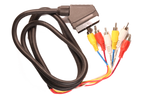 SCART til RCA-AV-kabel