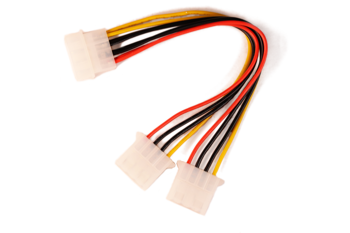 Molex-strømsplitter
