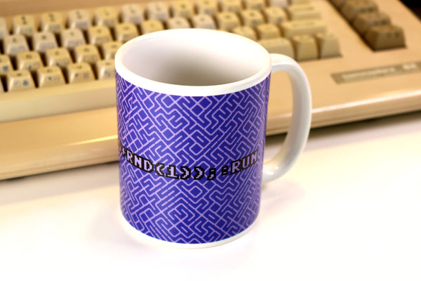 C64 One-Line BASIC Maze mug